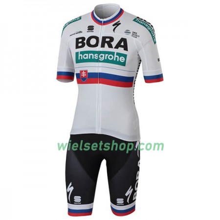 Fietskleding (Fietsshirt + Fietsbroek Kort) 2018 Bora-Hansgrohe Slowaaks kampioenschap Fietskleding (Fietsshirt + Fietsbroek Kort) 2018 Bora-Hansgrohe Slowaaks kampioenschap